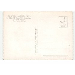 BOULOGNE-sur-MER: la gare maritime vue aérienne 10X15 - très bon état