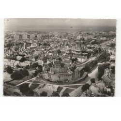 BOULOGNE-sur-MER: panorama haute ville vue aérienne 10X15 - très bon état