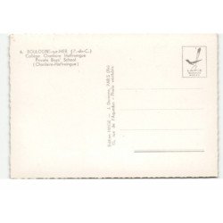 BOULOGNE-sur-MER: collège chanlaire haffreingue private boy's school vue aérienne 10X15 - très bon état