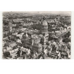 BOULOGNE-sur-MER: la cathédrale vue aérienne 10X15 - très bon état