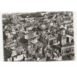 BOULOGNE-sur-MER: la haute ville vue aérienne 10X15 - très bon état