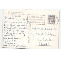 BOULOGNE-sur-MER: la haute ville vue aérienne 10X15 - très bon état