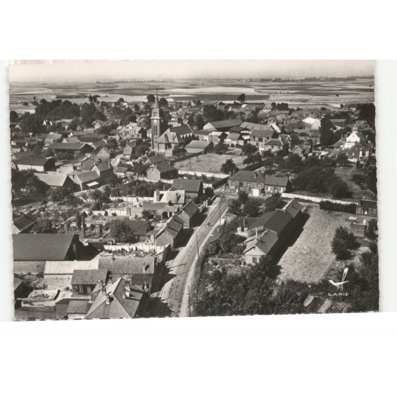 BERTINCOURT: vue générale vue aérienne 10X15 - très bon état