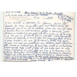 BERGUETTE: la grande rue vue aérienne 10X15 - très bon état