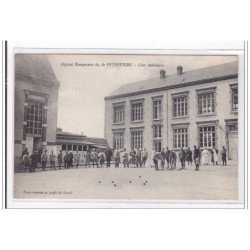 PITHIVIERS : cour intérieur (jeu de boules, petanque) - tres bon etat