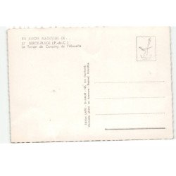 BERCK-PLAGE: le terrain de camping de l'alouette vue aérienne 10X15 - très bon état