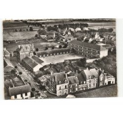 BAPAUME: école des garçons vue aérienne 10X15 - très bon état