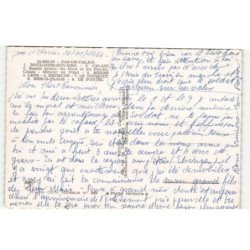 PAS de CALAIS: carte géographique, 9 vues vue aérienne 10X15 - très bon état