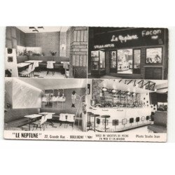 BOULOGNE-sur-MER:" le neptune" vue aérienne 10X15 - très bon état