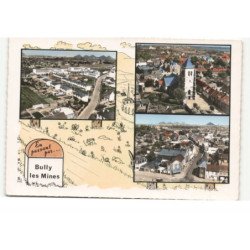 BULLY-les-MINES: en passant par... vue aérienne 10X15 - très bon état