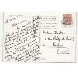 BERCK-ville: l'école communale des filles vue aérienne 10X15 - très bon état