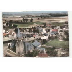 BERTINCOURT: l'église vue aérienne 10X15 - très bon état