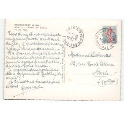 BERLENCOURT: château du cauroy vu du parc vue aérienne 10X15 - très bon état