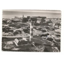 BERCK-PLAGE: le phare et l'hôpital maritime vue aérienne 10X15 - très bon état