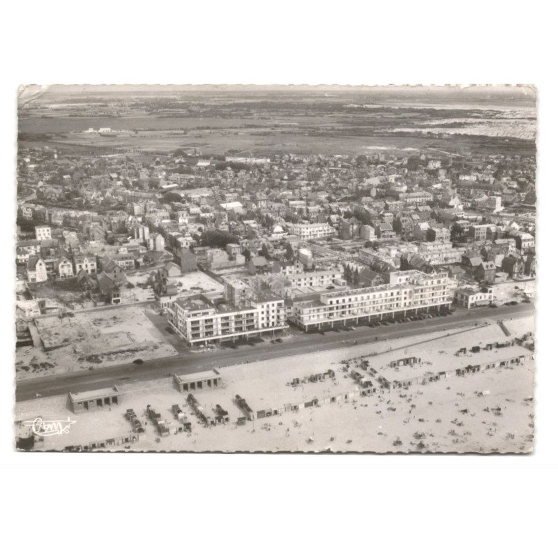 BERCK-PLAGE: vue aérienne 10X15 - très bon état