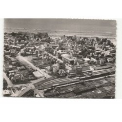 BERCK-PLAGE: la gare vue aérienne 10X15 - très bon état