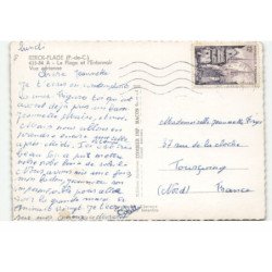 BERCK: la plage et l'entonnoir vue aérienne 10X15 - très bon état