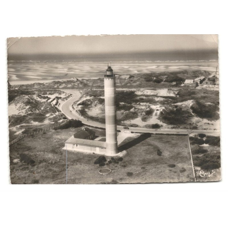 BERCK: le phare vue aérienne 10X15 - très bon état