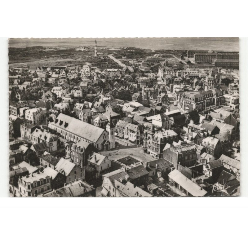 BERCK: vue générale vue aérienne 10X15 - très bon état