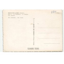 BOULOGNE-sur-MER: la cathédrale, le château, vue aérienne 10X15 - très bon état