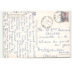 BOULOGNE-sur-MER: la gare maritime vue aérienne 10X15 - très bon état