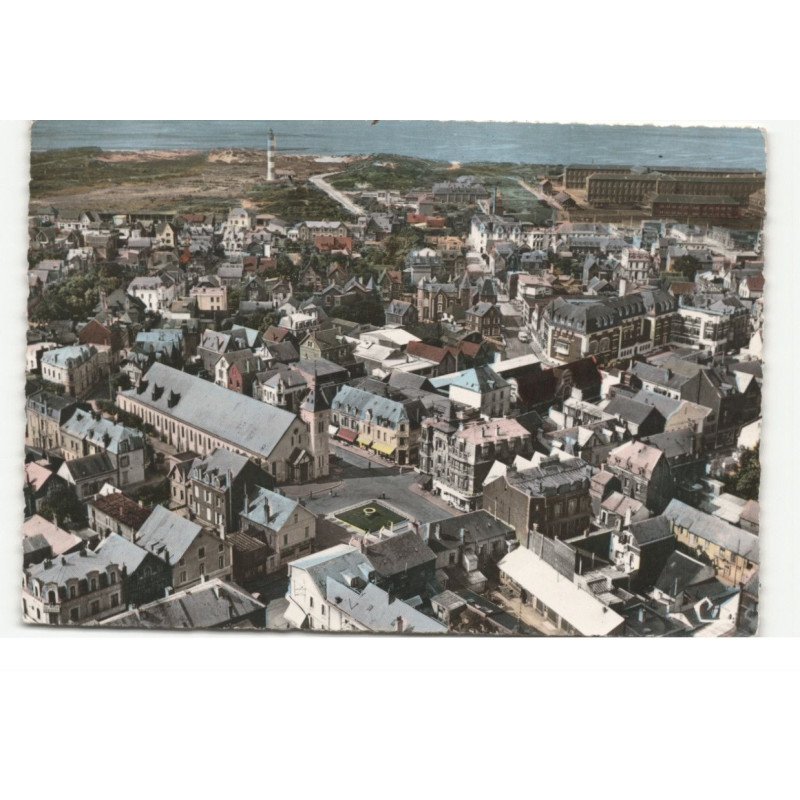 BERCK: vue générale vue aérienne 10X15 - très bon état