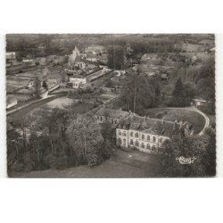 BOMY: vue générale, le château, vue aérienne 10X15 - très bon état