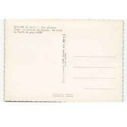 BETHUNE: la centrale de gosnay, au fond, les terrils du pays minier vue aérienne 10X15  - très bon état