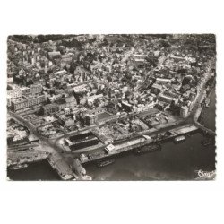 BOULOGNE-sur-MER: centre ville vue aérienne 10X15  - très bon état