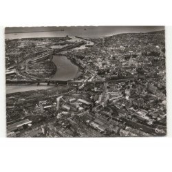 BOULOGNE-sur-MER: vue générale vue aérienne 10X15  - très bon état