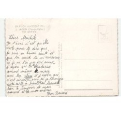 AVION: vue générale vue aérienne 10X15  - très bon état