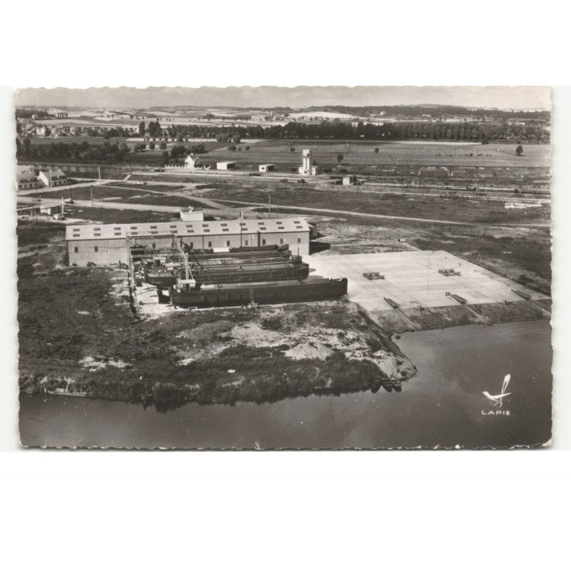 ARQUES: les chantiers landy vue aérienne 10X15  - très bon état