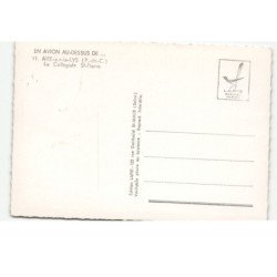 AIRE-sur-la-LYS: la collégiale saint-pierre vue aérienne 10X15  - très bon état