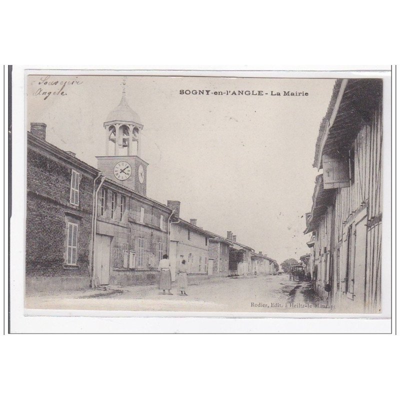 SOGNY-en-L'ANGLE : la mairie - tres bon etat