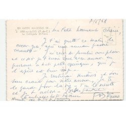 AIRE-sur-la-LYS: la collégiale saint-pierre vue aérienne 10X15  - très bon état