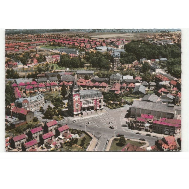 BRUAY-en-ARTOIS: vue générale vue aérienne 10X15  - très bon état