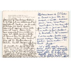 BOULOGNE-sur-MER: bassin loubet le "dinard" à quai vue aérienne 10X15  - très bon état