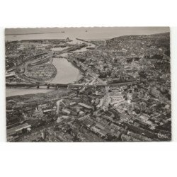BOULOGNE-sur-MER: vue générale vue aérienne 10X15  - très bon état