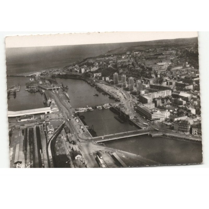BOULOGNE-sur-MER: général view vue aérienne 10X15  - très bon état