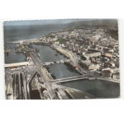 BOULOGNE-sur-MER: vue générale vue aérienne 10X15  - très bon état