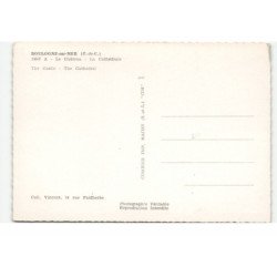 BOULOGNE-sur-MER: le château, la cathédrale vue aérienne 10X15  - très bon état
