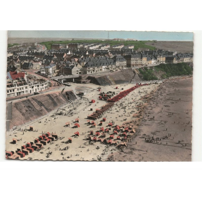 LE PORTEL: la plage vue aérienne 10X15  - très bon état