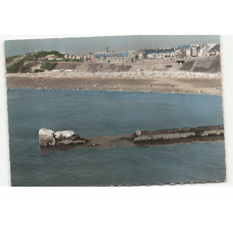 LE PORTEL: la plage, l'épi vue aérienne 10X15  - très bon état