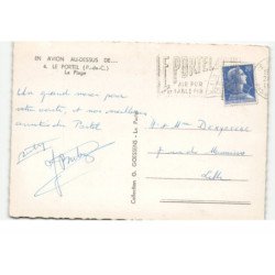 LE PORTEL: la plage vue aérienne 10X15  - très bon état