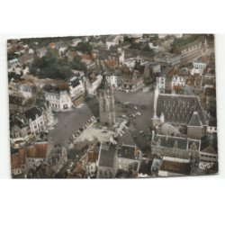 BETHUNE: le beffroi, l'hôtel de ville vue aérienne 10X15  - très bon état