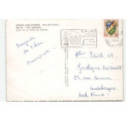 PIHEN-les-GUINES: vue générale, prise de la route de guines vue aérienne 10X15  - très bon état