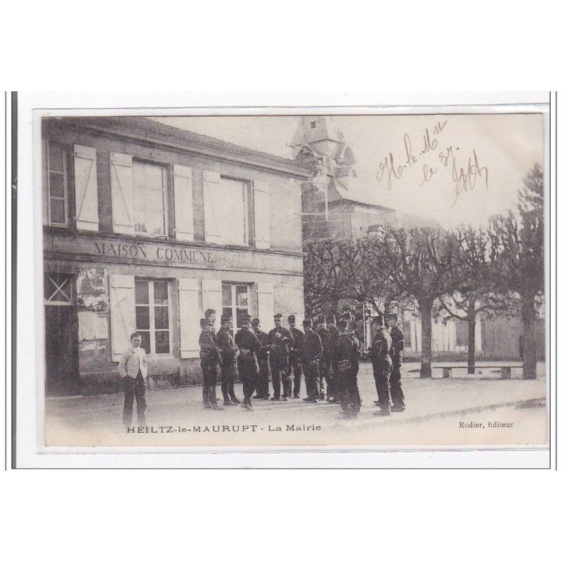 HEILTZ-le-MAURUPT : militaire - tres bon etat