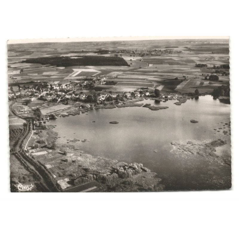 PALLUEL: les marais vue aérienne 10X15  - très bon état