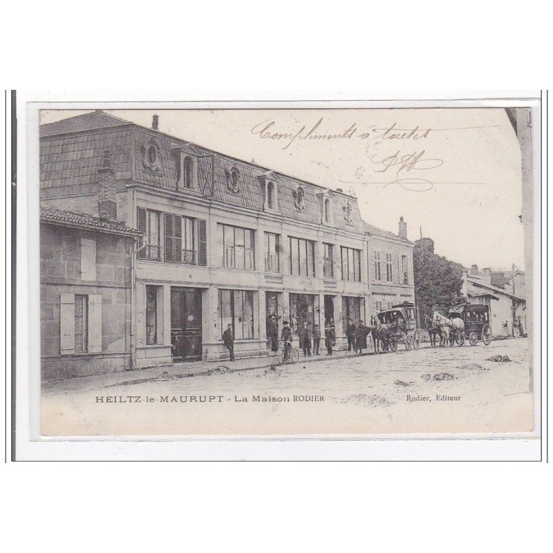 HEILTZ-le-MAURUPT : la maison rodier - tres bon etat