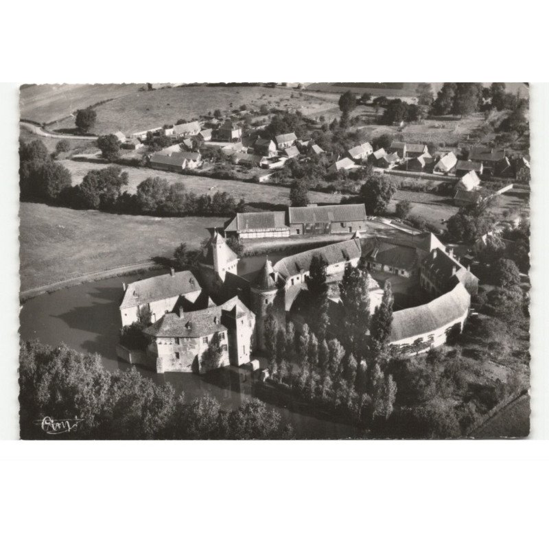 OLHAIN: le château vue aérienne 10X15  - très bon état